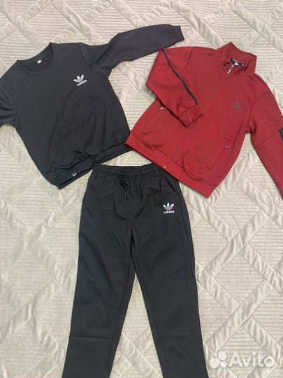 Спортивный костюм тройка унисекс 42-44