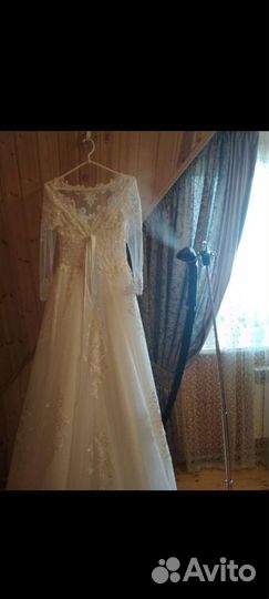 Отпаривание свадебного платья