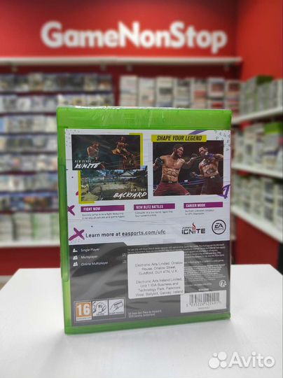 UFC 4 для Xbox One, series X