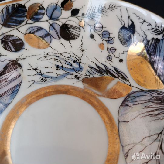 Чайный сервиз лфз Новая Голландия. Чайник Гжель