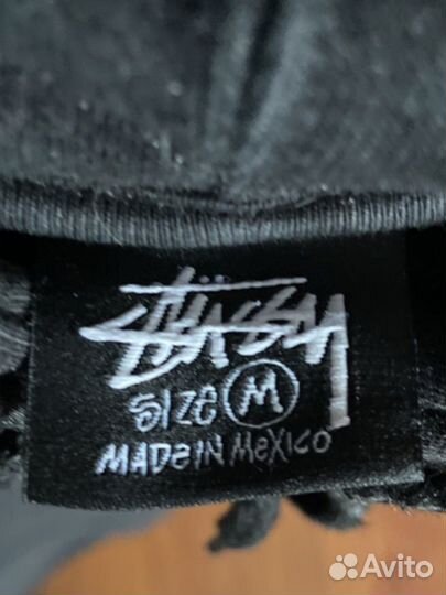 Худи Stussy черное