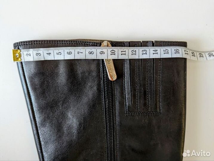 Женские сапоги 38 демисезонные натуральная кожа