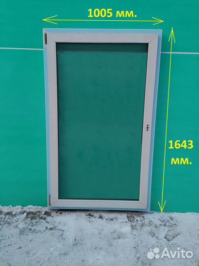 Окно 3-х камерное новое 1005*1643(восстановленное)