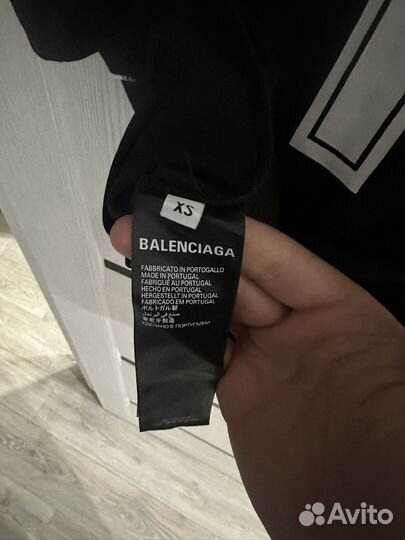 Balenciaga soccer paris футболка