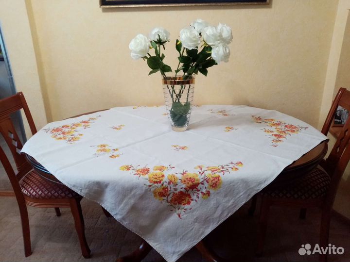 Скатерть льняная