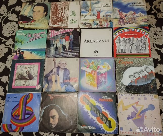 Виниловые пластинки СССР