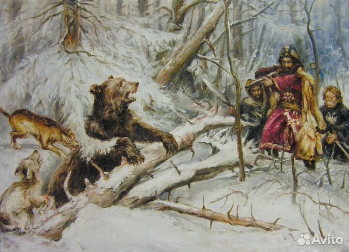 Картина маслом на холсте