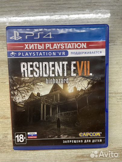 Игры для приставок ps4. resident evil biohazard