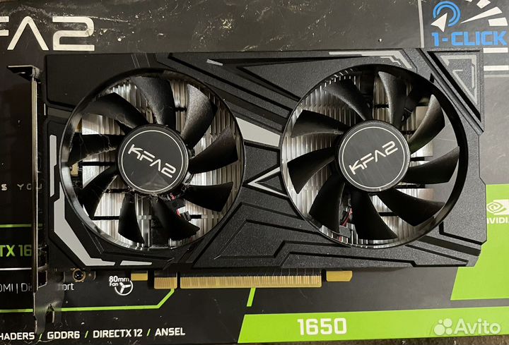 KFA2 geforce gtx 1650 EX 4gb