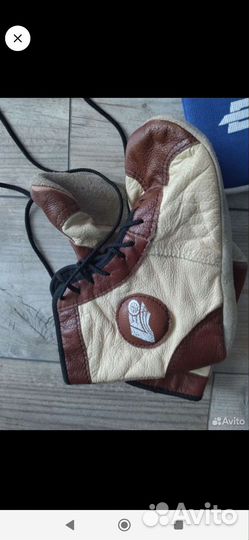 Борцовки кожаные