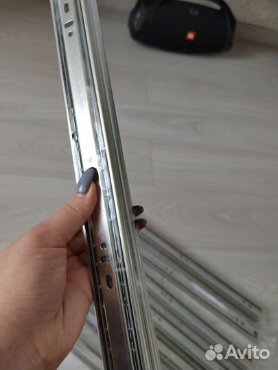 Направляющие Для выдвижных ящиков 50 см 4 шт