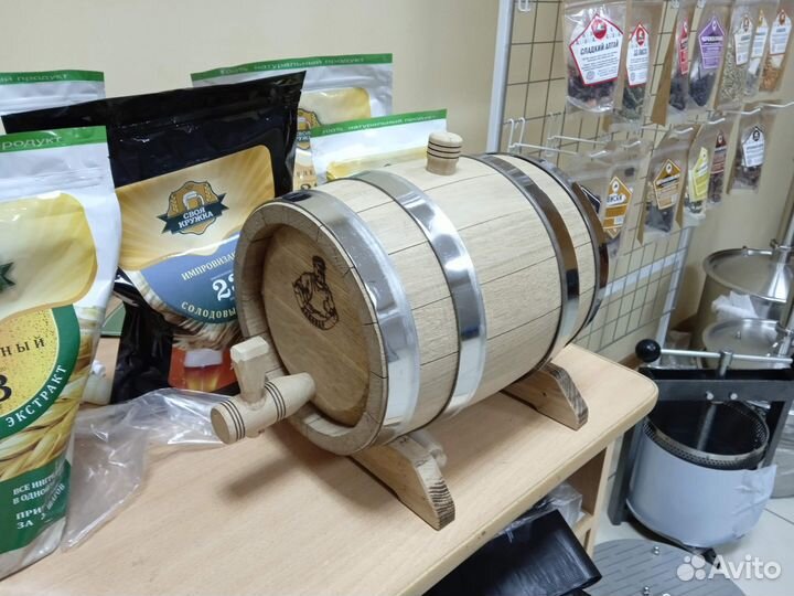 Бочка дубовая