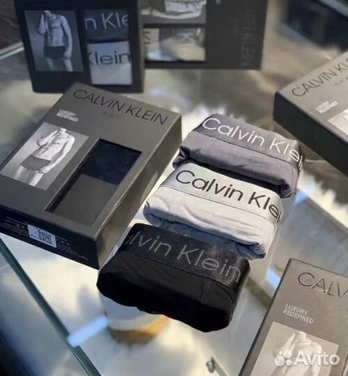 Трусы мужские боксеры calvin klein