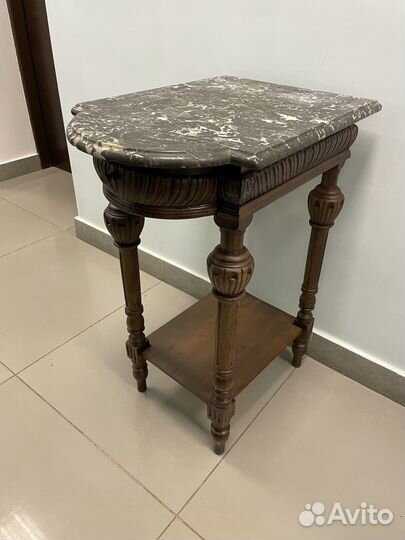 Столик самоварный с столешницей из гранита