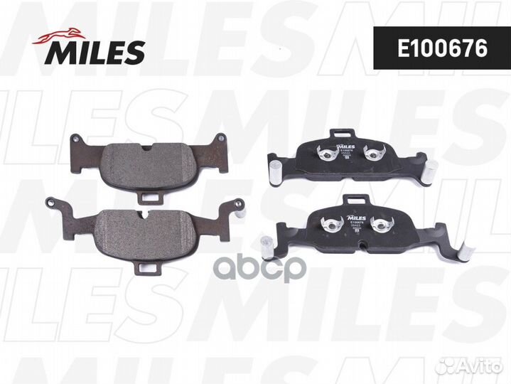 Колодки тормозные передние (Смесь Semi-Metallic