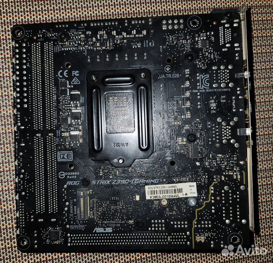 Материнская плата Z390i asus