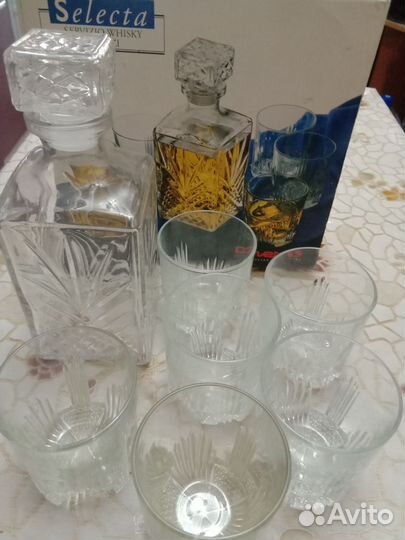 Графин и 6 стаканов