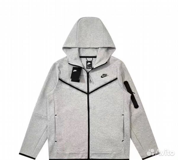 Зип худи nike tech fleece