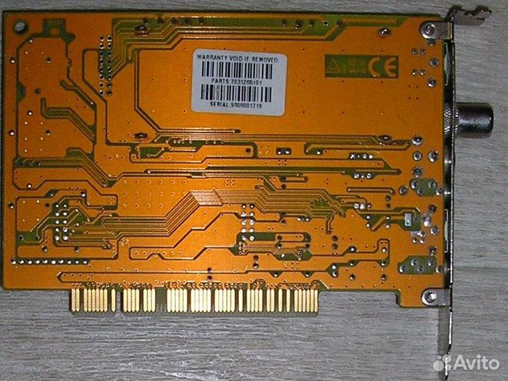 Тв-тюнер Image World, интерфейс PCI