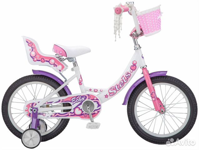 Детский велосипед для девочек stels Echo 16 2021 объявление продам