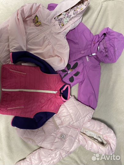 Вещи пакетом на девочку 86 92