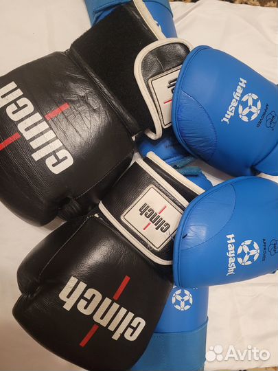 Защита голени и перчатки для мма