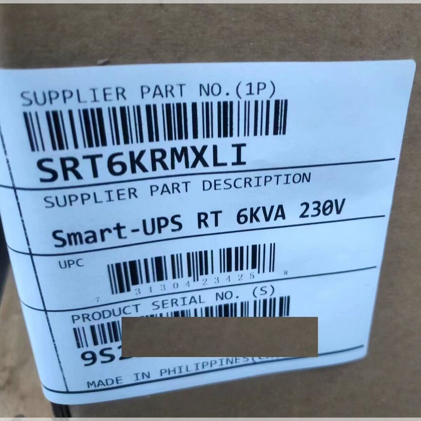 [SRT6KRMXLI] Ибп Apc Вкл. Ap9631 С Датчиком И Рельсы Srt6krmxli