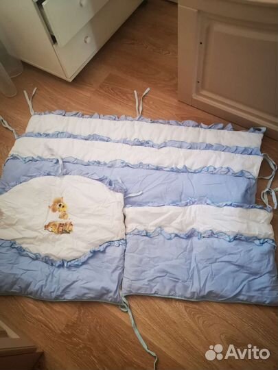 Бортики в детскую кроватку