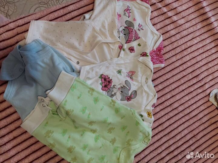 Детские вещи пакетом для девочки с рождения
