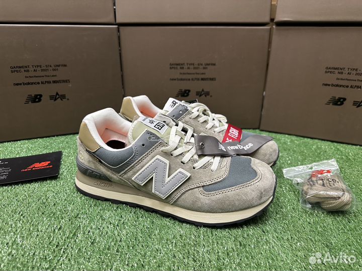 New balance 574 alpha industries