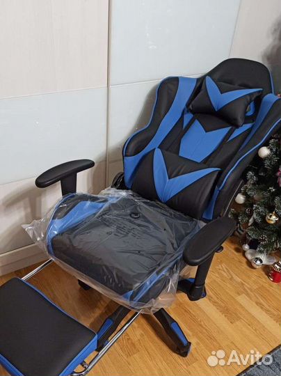 Игровые кресла с подставкой для ног