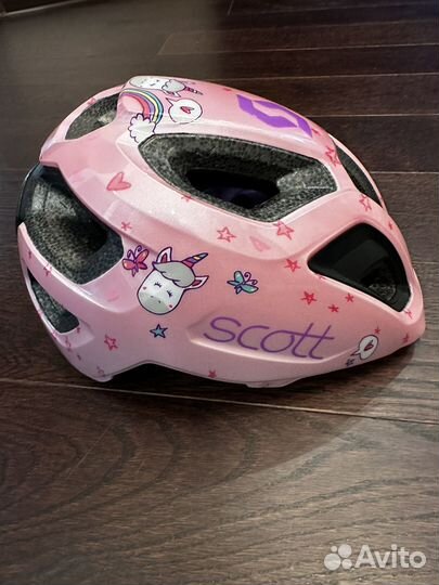 Велошлем детский Scott Spunto Kid crystal pink