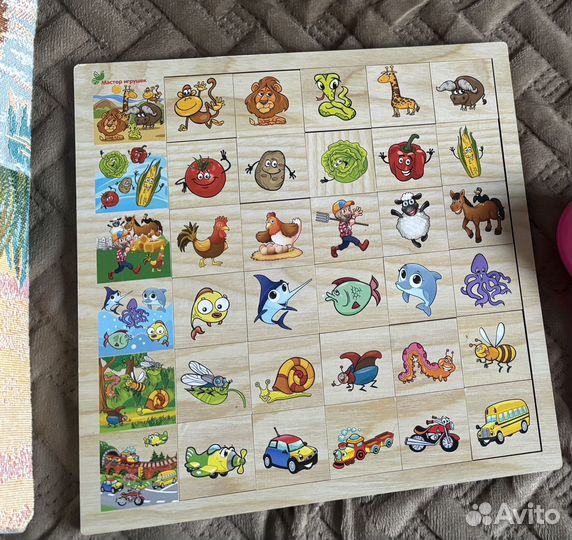 Деревянные сортеры пакетом (3 набора)