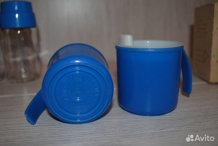 Поильник непроливайка бутылочка для кормления СССР