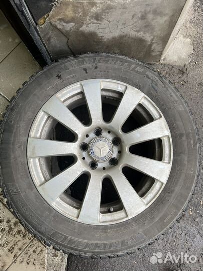 Комплект колес mercedes - michelin x-ice north 4