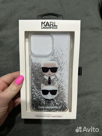 Чехол на iPhone 14 pro max karl lagerfeld