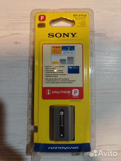 Sony батарея