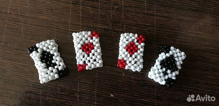 Мини карты из бисера