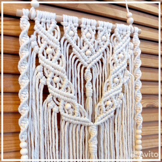Настенное панно в технике макраме