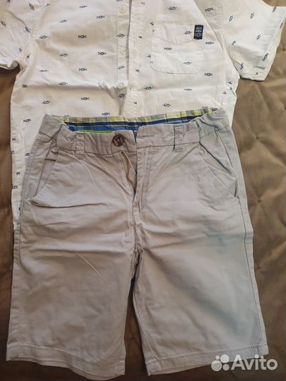 Шорты и рубашка