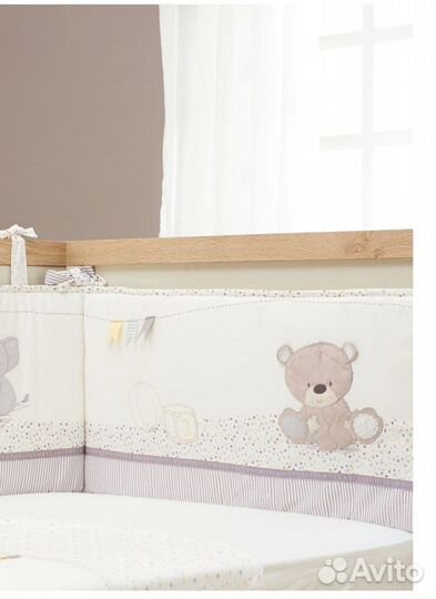 Бортики в детскую кроватку