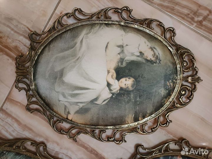 Картины шелкография, 10шт