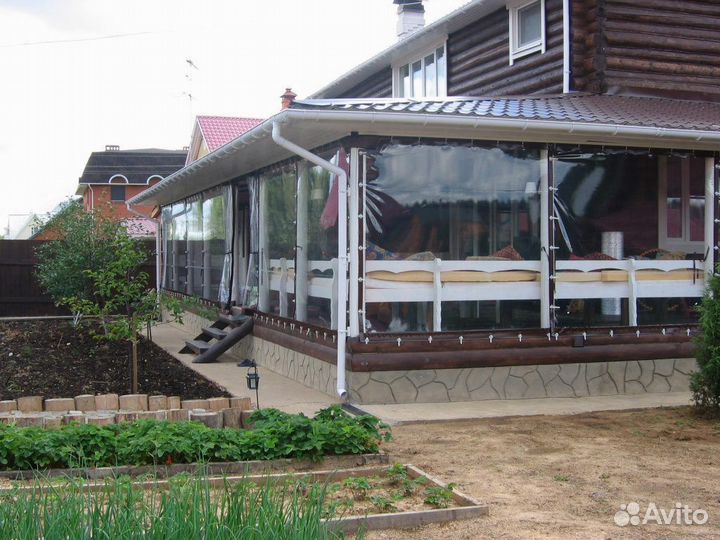 Мягкие окна под ключ