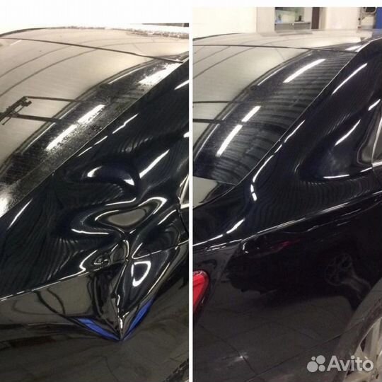 Удаление царапин авто