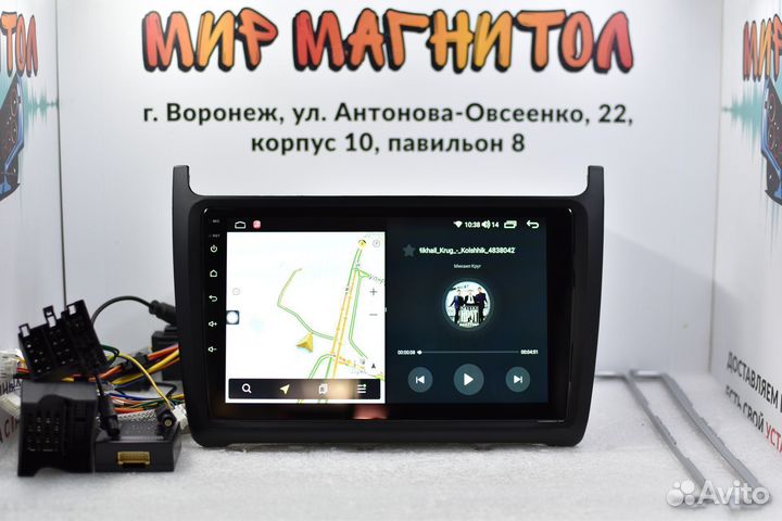 Магнитола Volkswagen Polo DSP 8 ядер