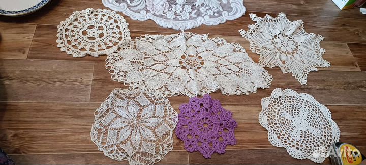 Салфетка вязанная крючком