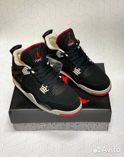 Nike air jordan 4 retro зимние на меху