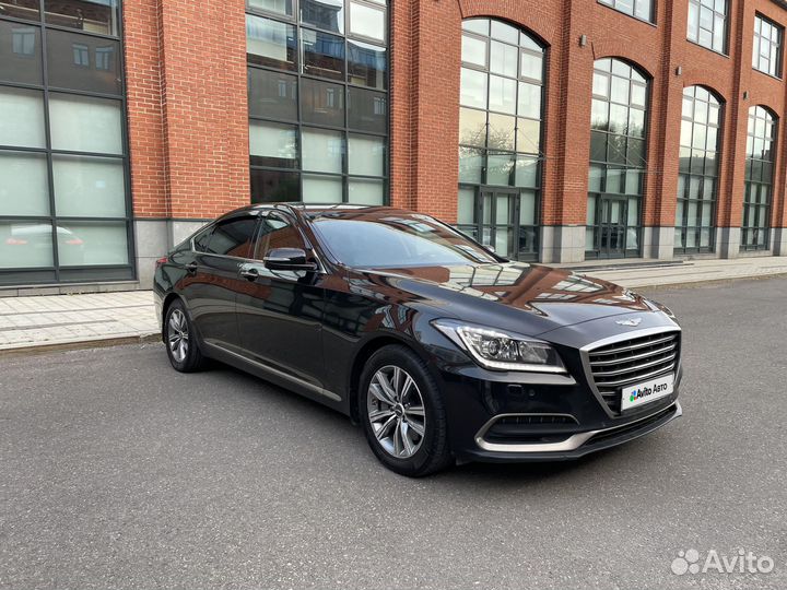 Genesis G80 2.0 AT, 2018, 215 000 км