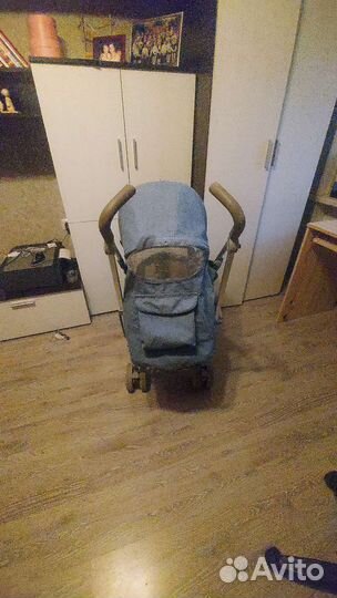 Прогулочная коляска трость бу