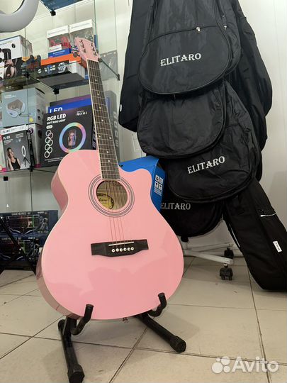 Акустическая гитара elitaro